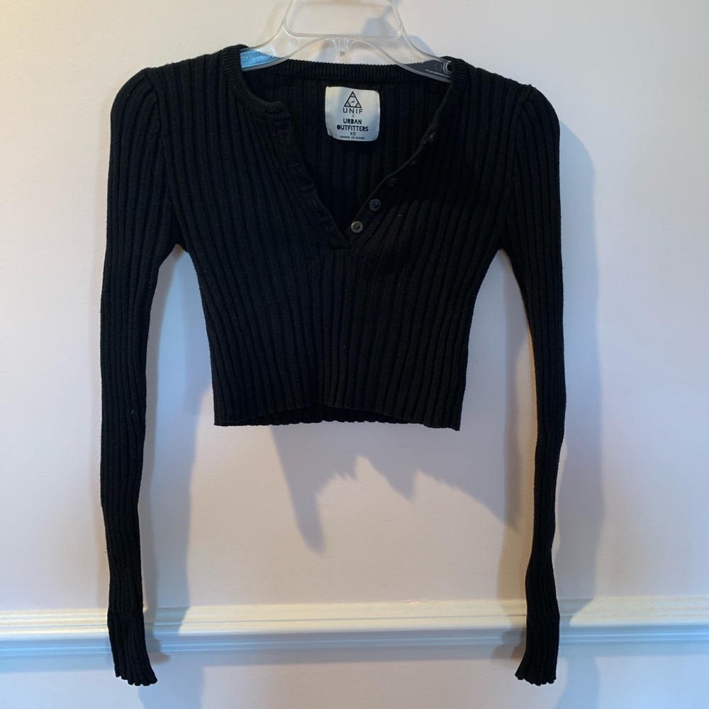Urban Outfitters long sleeve sweater crop top